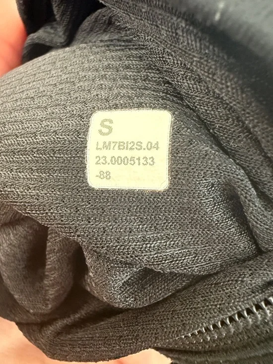 Lululemon Black Jersey Shorts Cotton Feel 5’ - Picture 5 of 5